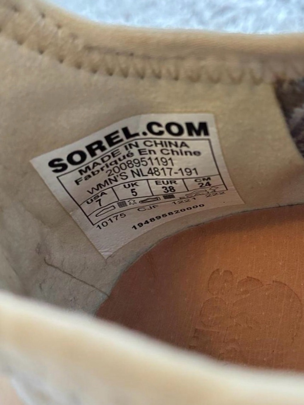 Sorel Women's Explorer Defy Low sneakers US7 - Picture 8 of 8